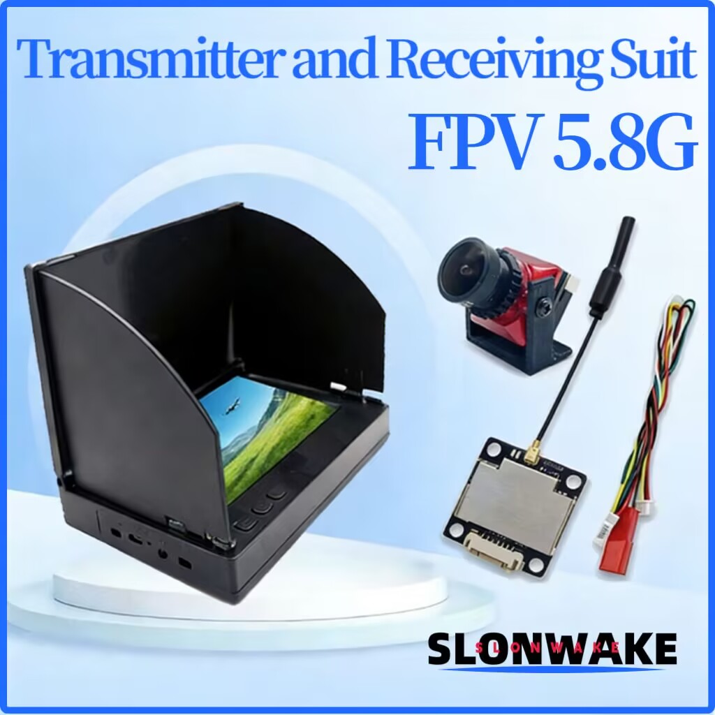 Drone Rc With Camera - SLONWAKE FPV-pak 5.8G 600mW VTX-zender, 1500TVL