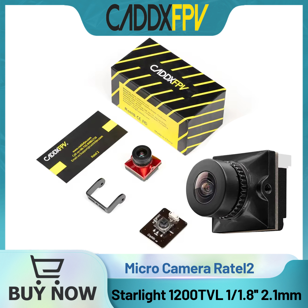 Drone Rc With Camera - CADDX Micro FPV-camera Ratel 2 4,5-36V
