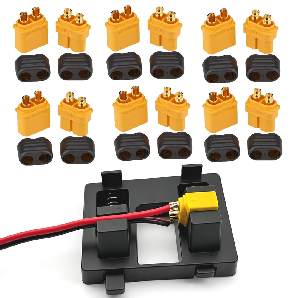 Drone Rc Link - XT60 connectorplug met behuizing, vrouwelijke/mannelijke XT60