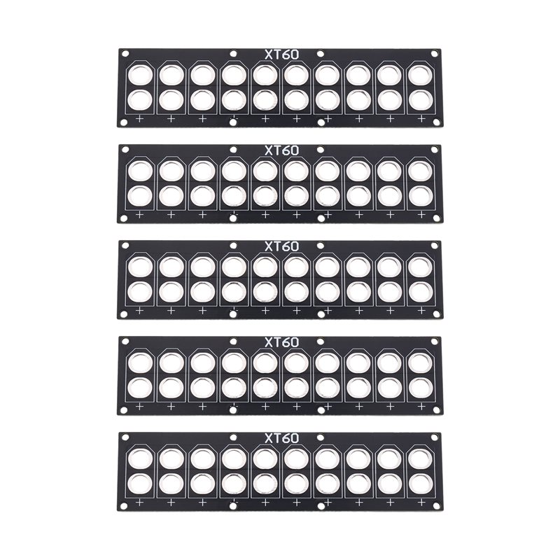 Lipo Parallel Charging Board - B44C Voor XT60 5 stuks Voor