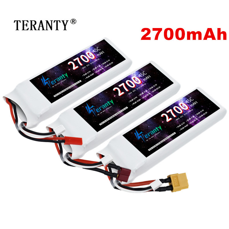 Drone Carrera Rc - 1/3 Stuks 2S 7.4V Lipo Batterij