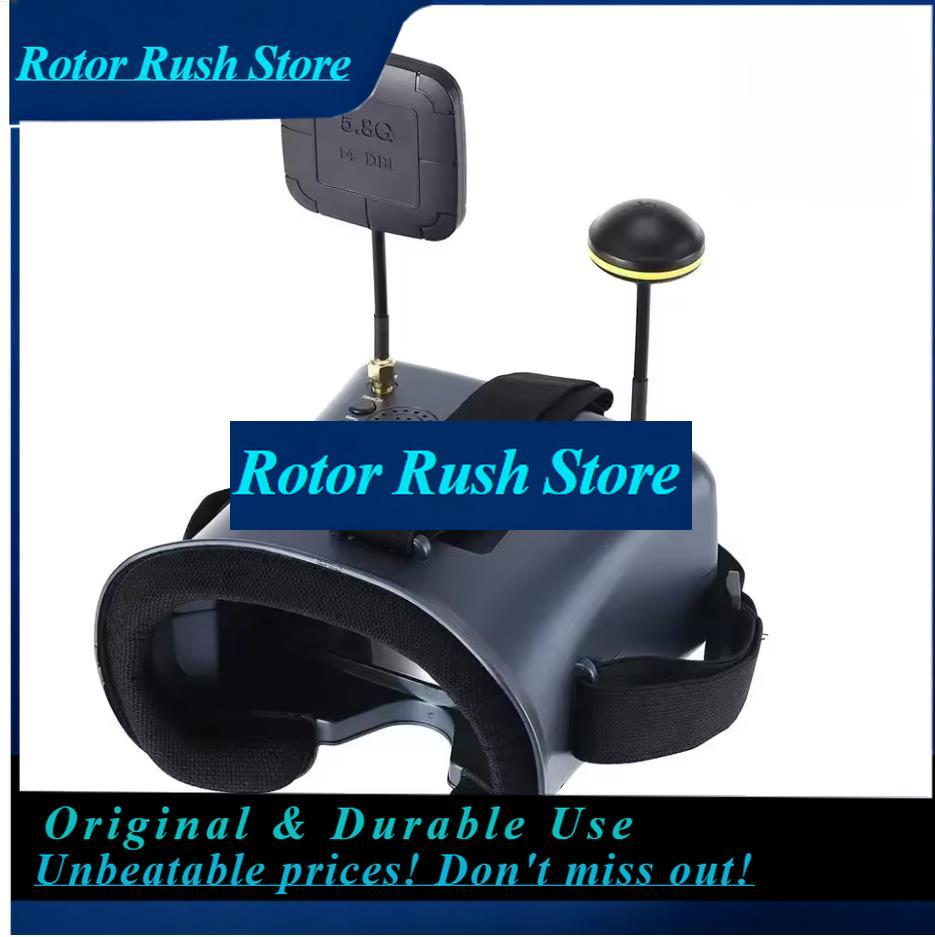 Fpv Goggles Headset - RoRuSFPV Bril 5.8G 40CH 5inch 4.3inch