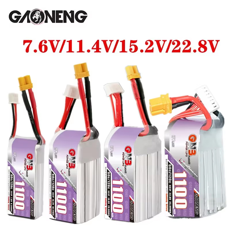 Drone Carrera Rc - GNB 1100mAh 2S 3S 4S 6S