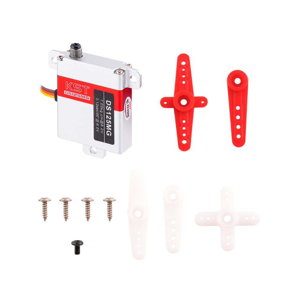 Rc Wing Glider - KST DS125MG 6V 10mm Hoog Koppel