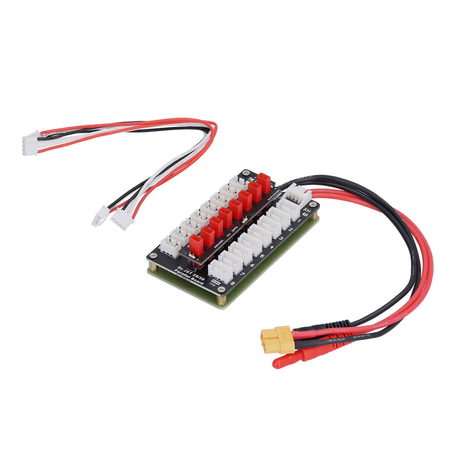 Lipo Parallel Charging Board - LiPo-oplaadplaat JST Plug XH 2S/3S lithiumbatterij