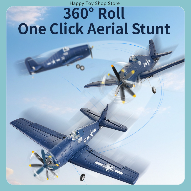 Rc Wing Glider - FX9503 4CH Borstelloze RC Warbird Vliegtuig