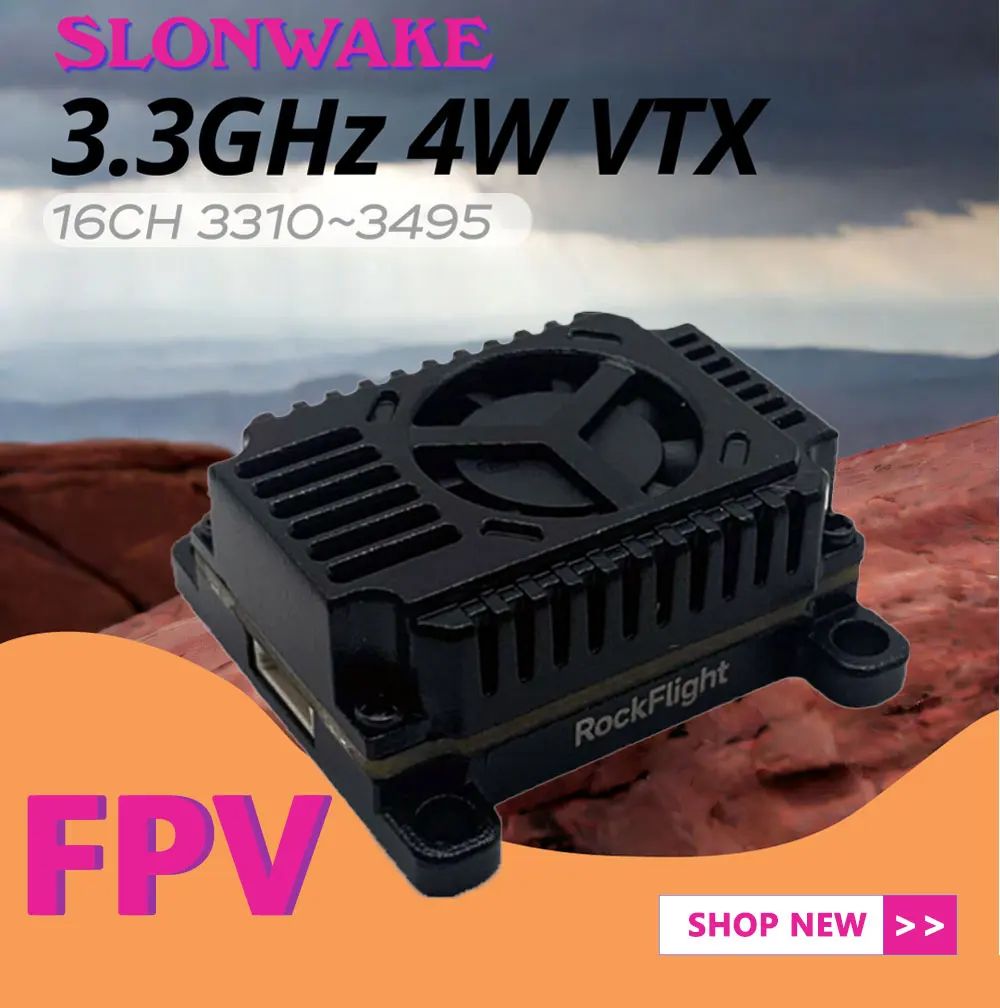 SLONWAKE FPV 3.3G 16CH 4000mW  - Drone Rc1 recensie en prijs