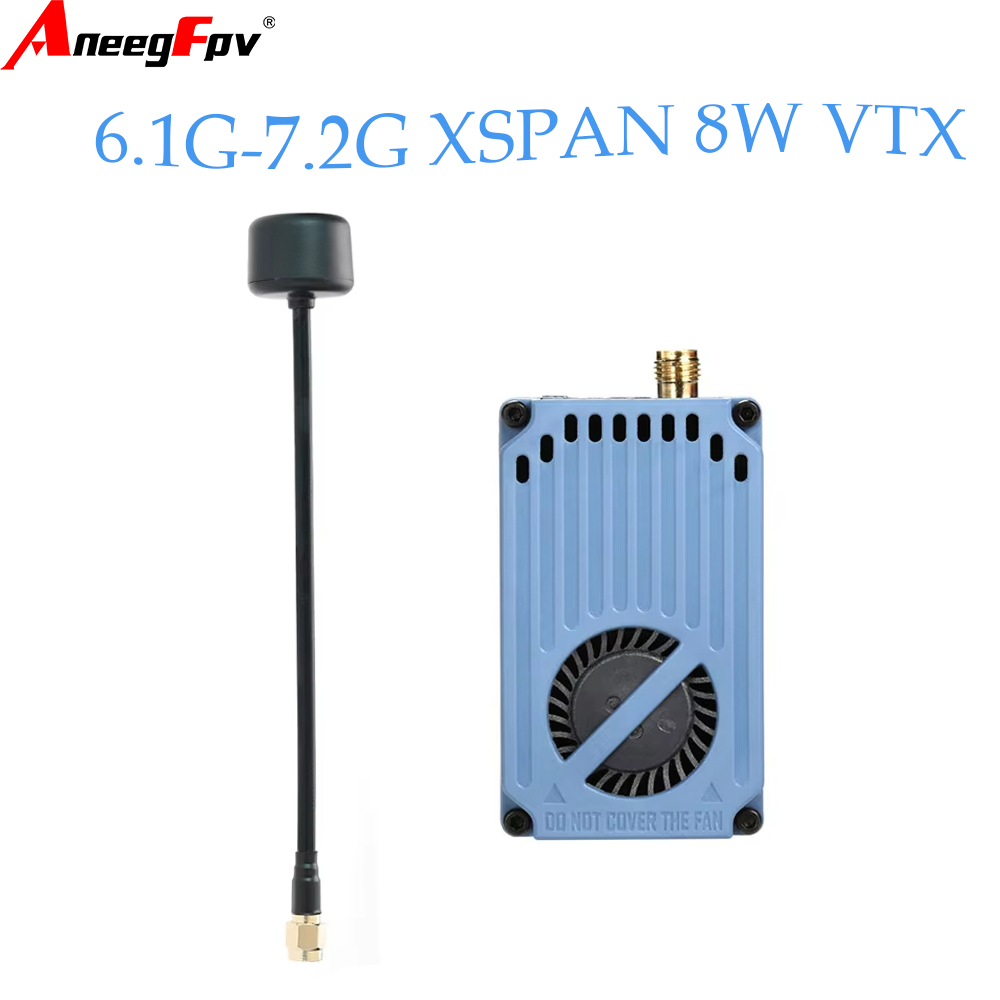 RUSHFPV 6.1‑7.2G 8W X61728 VTX - Vtx Video Transmitter recensie en prijs