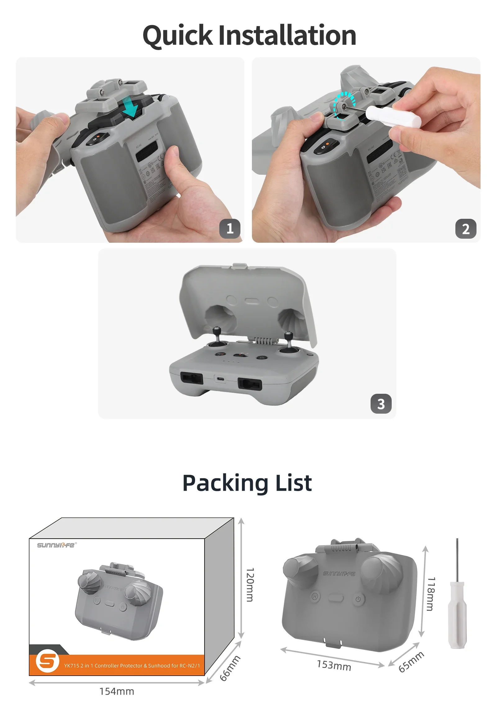 2 in 1 Controller Protector Zo - Drone Rc Pro 2 recensie en prijs