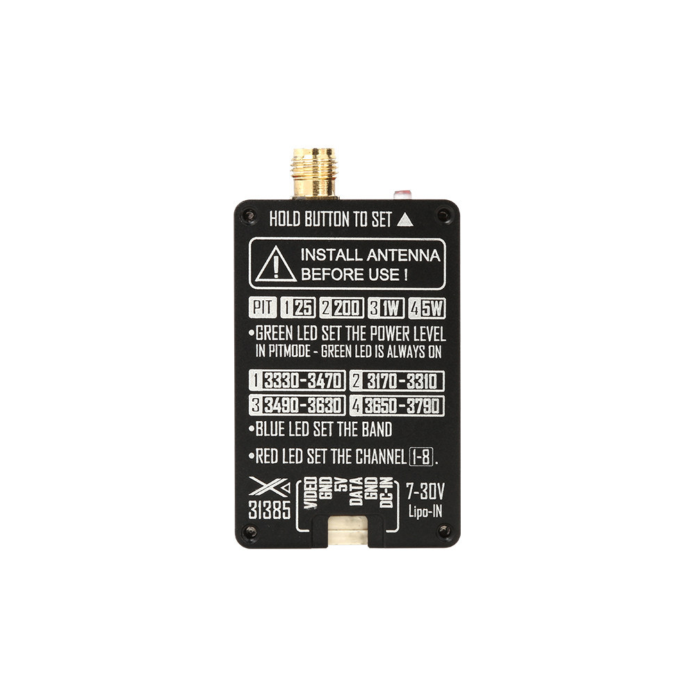 Rushfpv Rush FPV XSPAN 3.1G-3. - Vtx Video Transmitter recensie en prijs