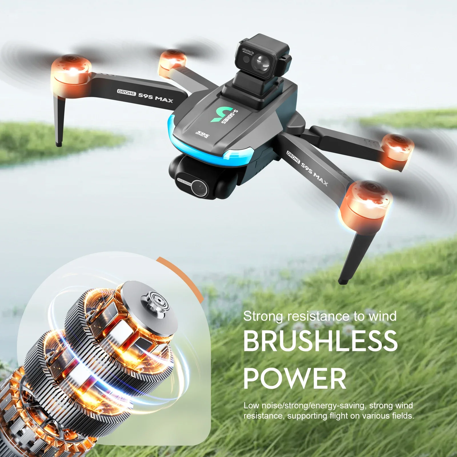 NIEUWE S9S MAX MINI Drone 4K 2 - Drone Rc Helicopter With Camera recensie en prijs