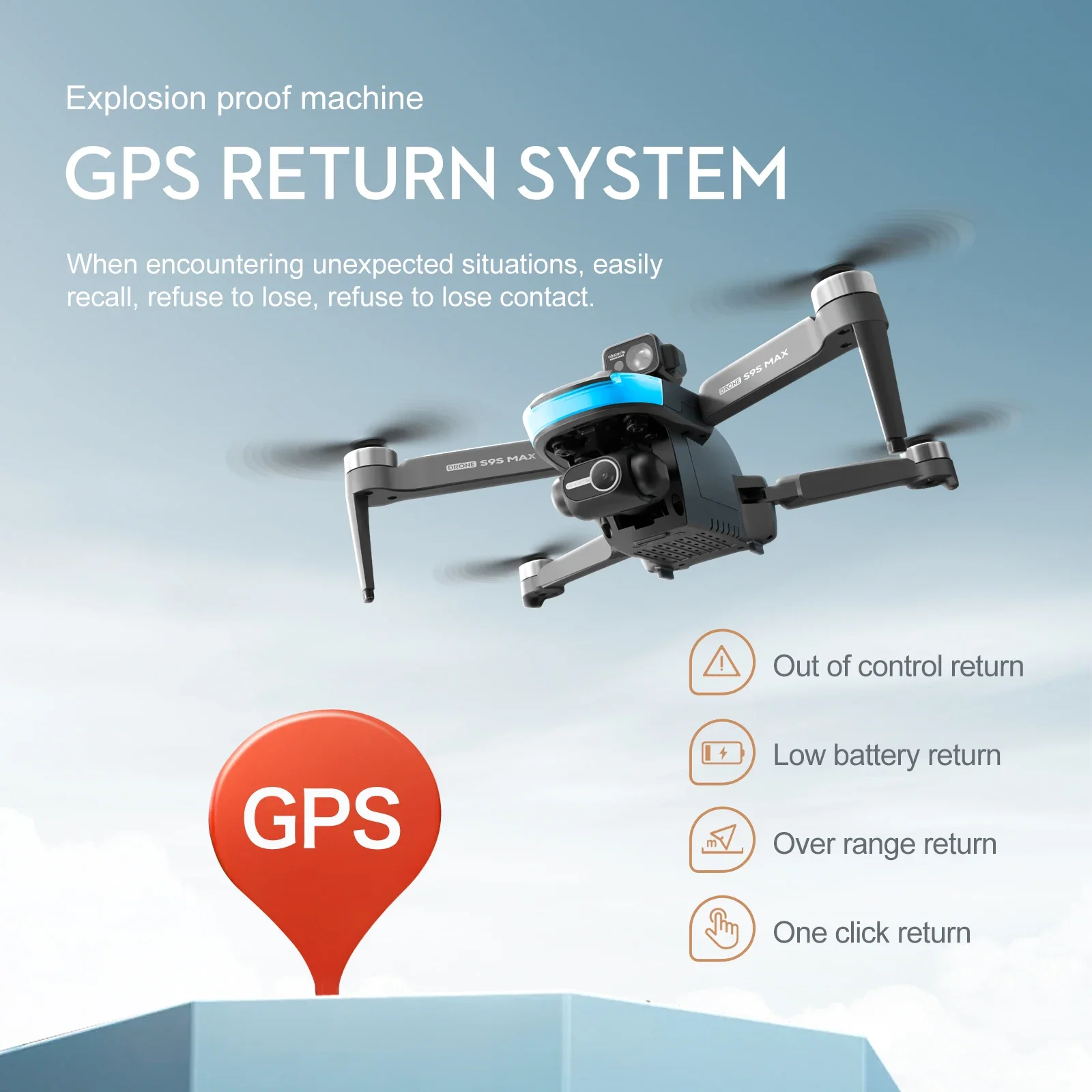 NIEUWE S9S MAX MINI Drone 4K 2 - Drone Rc Helicopter With Camera recensie en prijs