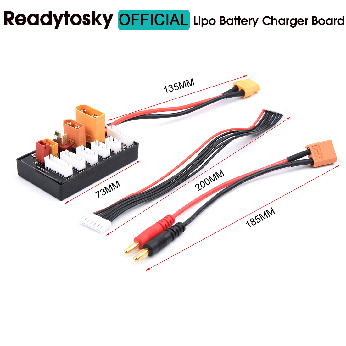 2-6S XT30 XT60 XT90 JST T Conn - Lipo Parallel Charging Board recensie en prijs