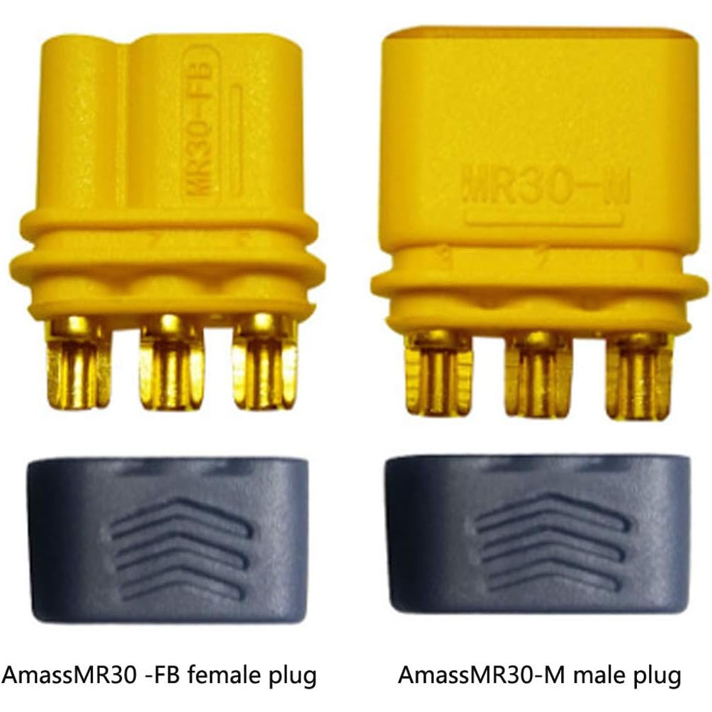 10PCS Amass MR30 Connector 3-p - Drone Rc Link recensie en prijs