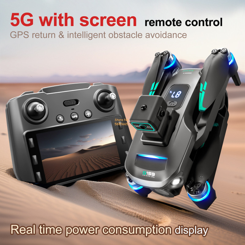 8K Dual Camera 5G WIFI FPV Afs - Drone Rc Helicopter With Camera recensie en prijs