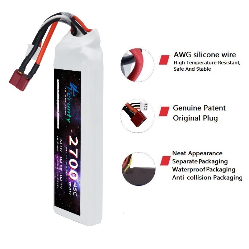 1/3 Stuks 2S 7.4V Lipo Batteri - Drone Carrera Rc recensie en prijs