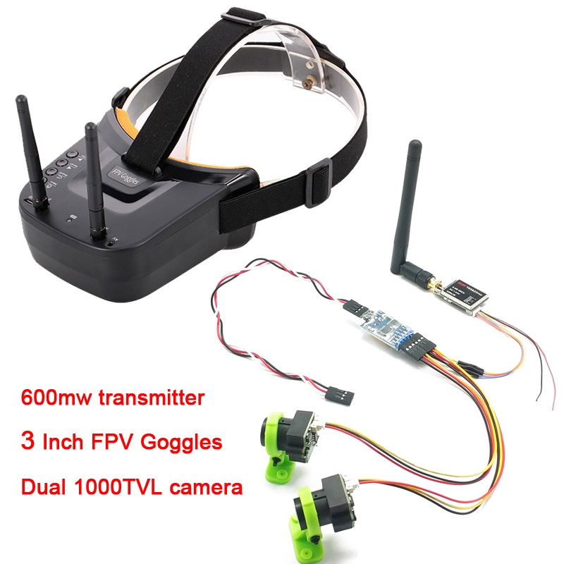 3 Channel Dual Video Camera Cm - Fpv Goggles Headset recensie en prijs