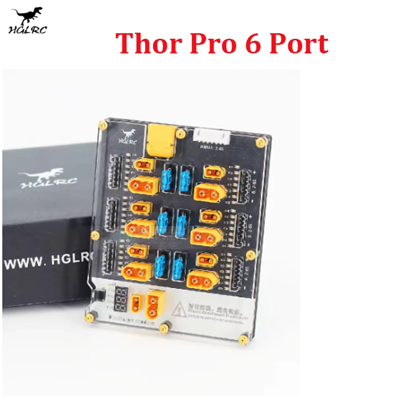 HGLRC Thor Pro 6-poorts batter - Lipo Parallel Charging Board recensie en prijs