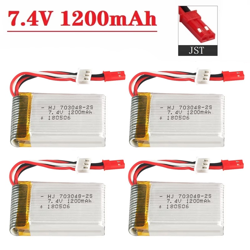 Lipo-batterij 2S 7,4V 1200mAh  - Drone Rc Link recensie en prijs