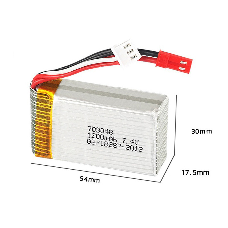 Lipo-batterij 2S 7,4V 1200mAh  - Drone Rc Link recensie en prijs