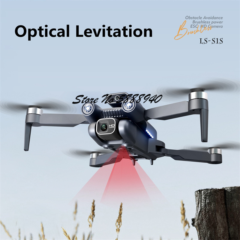 6K Optische Flow Borstelloze V - Drone S1S Rc Quadcopter recensie en prijs