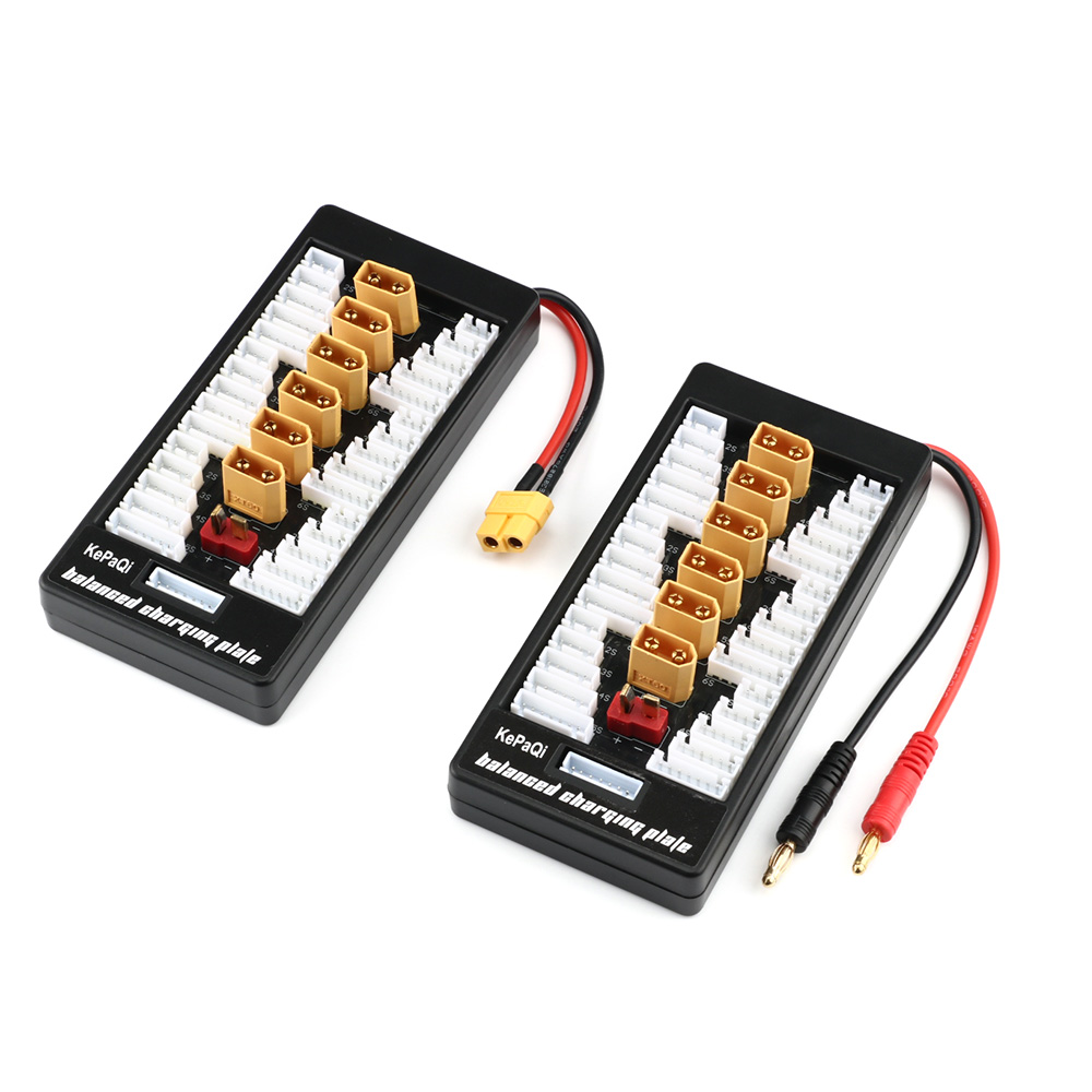 2S-6S XT60 Parallelle oplaadpl - Lipo Parallel Charging Board recensie en prijs