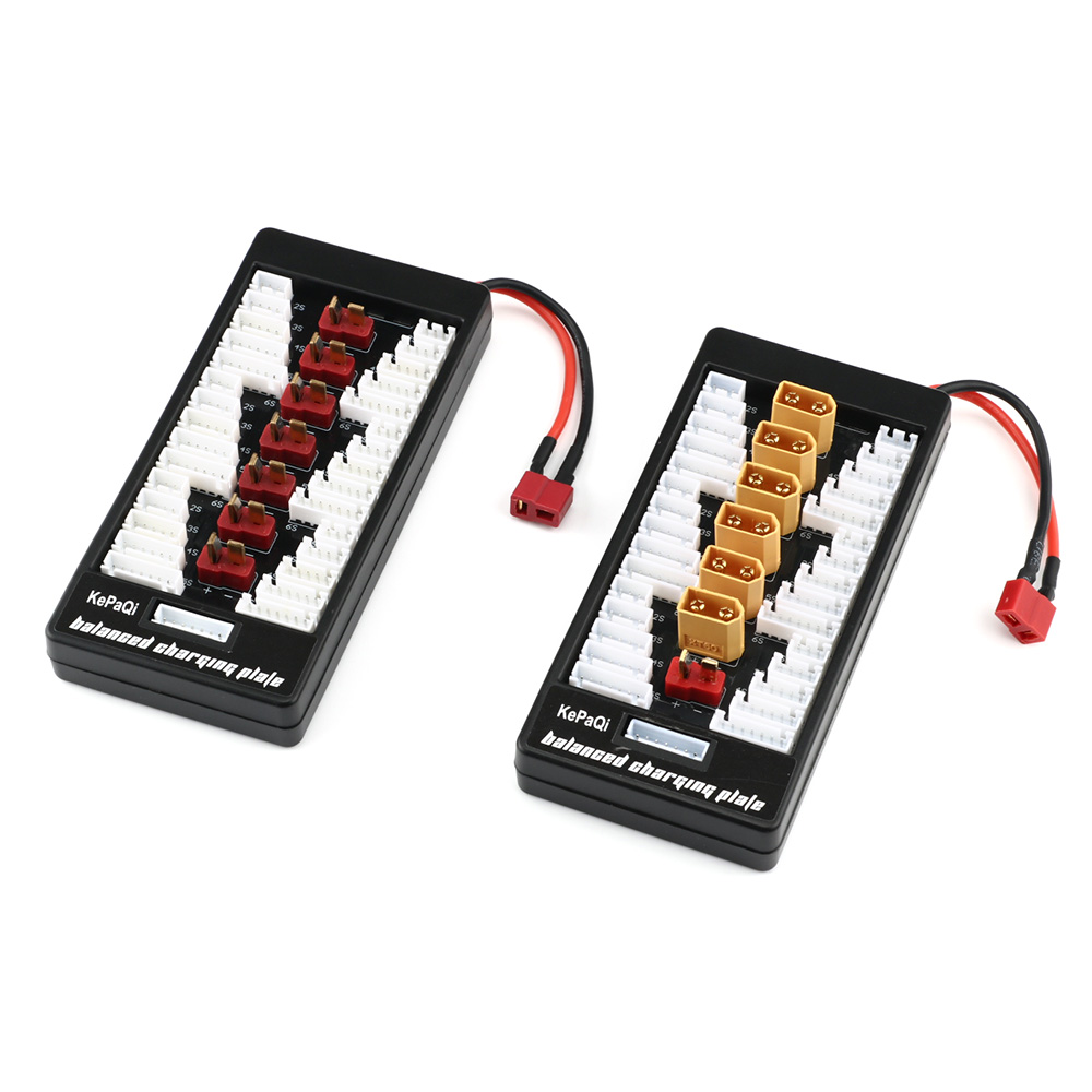 2S-6S XT60 Parallelle oplaadpl - Lipo Parallel Charging Board recensie en prijs