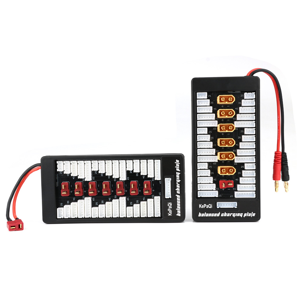 2S-6S XT60 Parallelle oplaadpl - Lipo Parallel Charging Board recensie en prijs