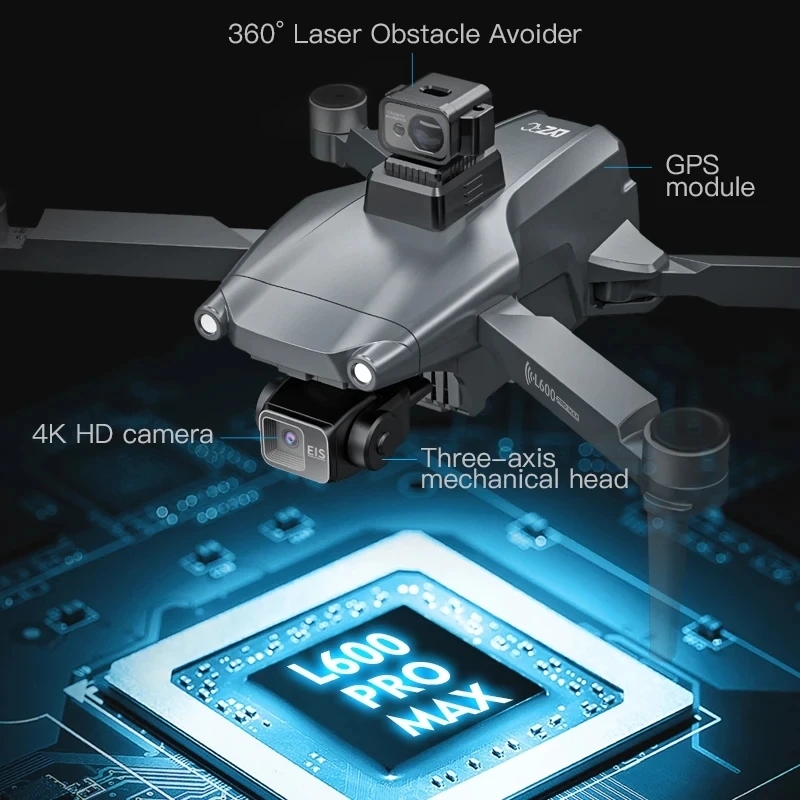 L600 PRO MAX GPS Drone Profess - Drone Rc Helicopter With Camera recensie en prijs