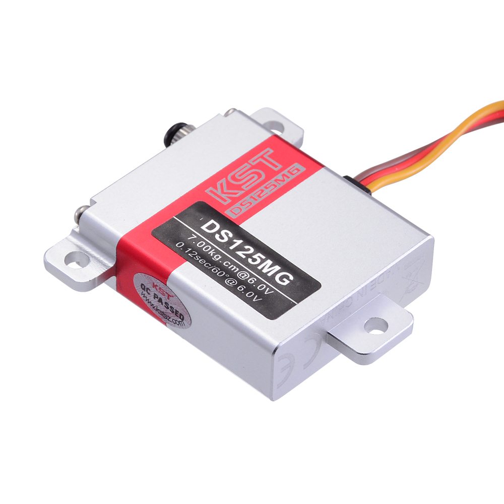 KST DS125MG 6V 10mm Hoog Koppe - Rc Wing Glider recensie en prijs