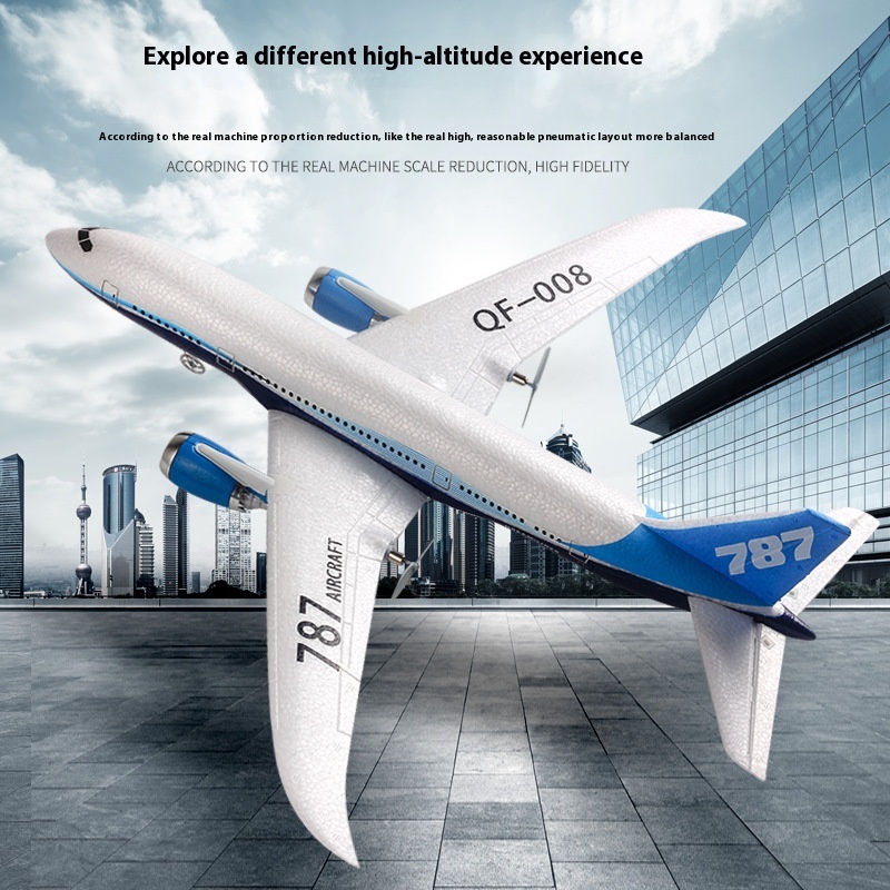 Qf008 RC Vliegtuig 787 Drie Ka - Rc Wing Glider recensie en prijs