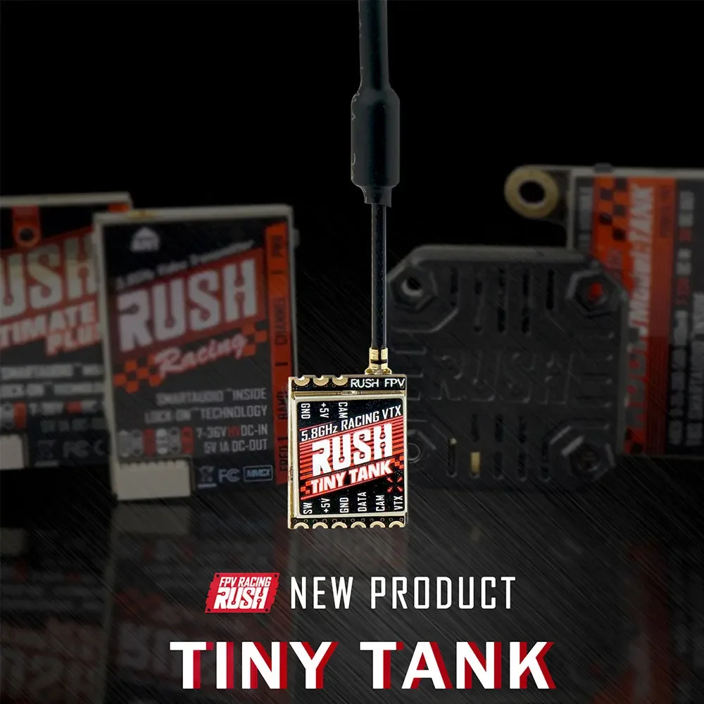 RUSHFPV Tiny Tank VTX 5.8GHz 3 - Vtx Video Transmitter recensie en prijs