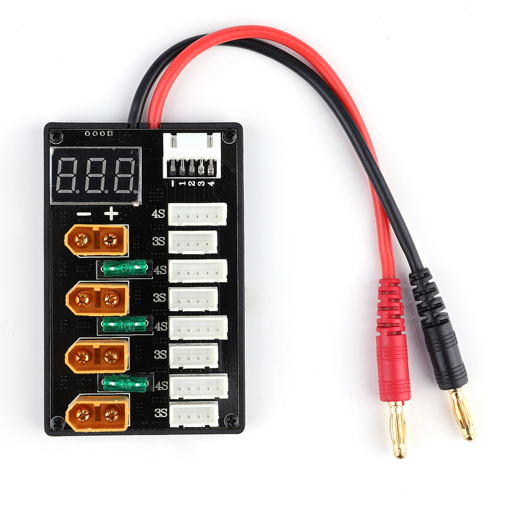 XT60 Plug 3S 4 4s Lipo Batteri - Lipo Parallel Charging Board recensie en prijs