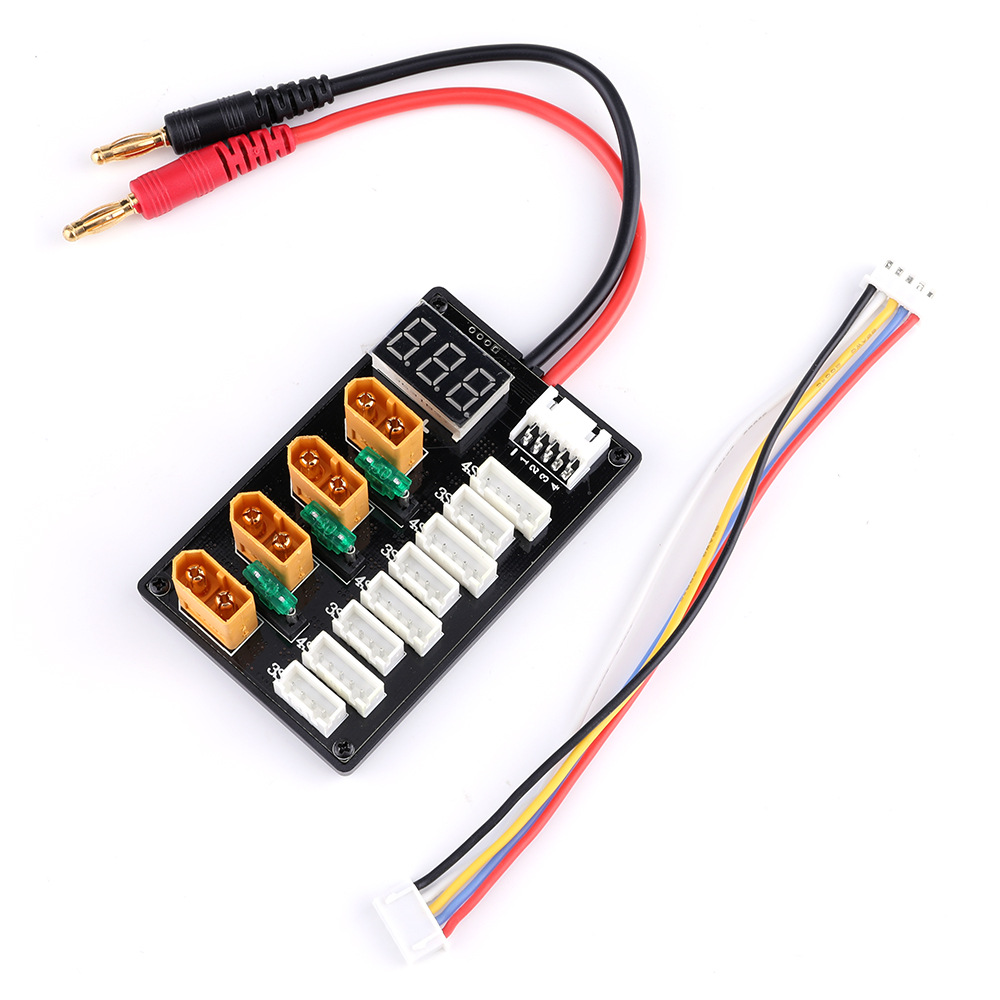 XT60 Plug 3S 4 4s Lipo Batteri - Lipo Parallel Charging Board recensie en prijs