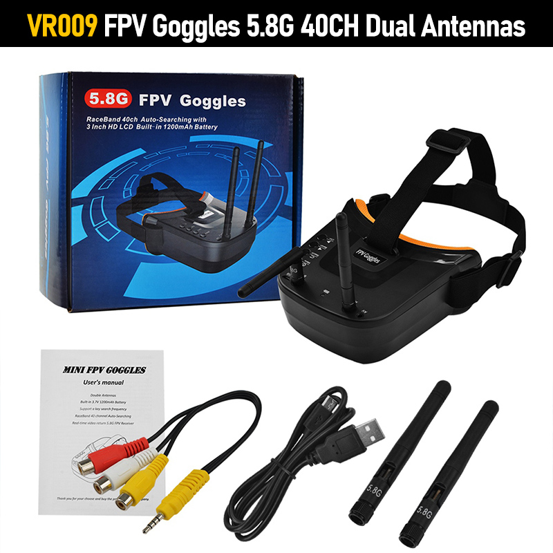 VR009 FPV-bril 3,0 inch 480*32 - Fpv Goggles Headset recensie en prijs