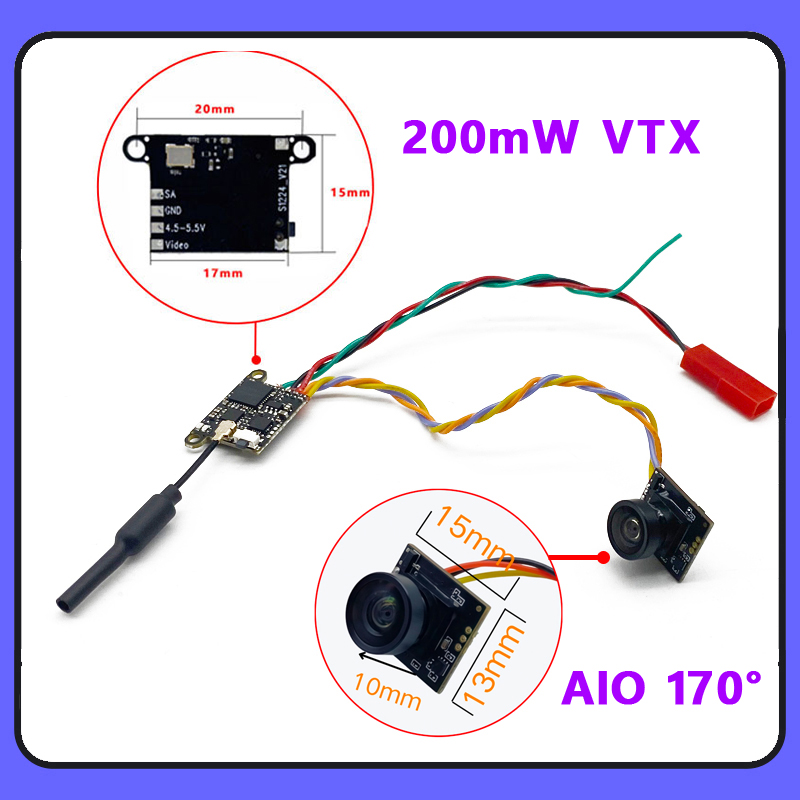 SLONWAKE 5.8G 1200TVL FPV Came - Drone Rc1 recensie en prijs