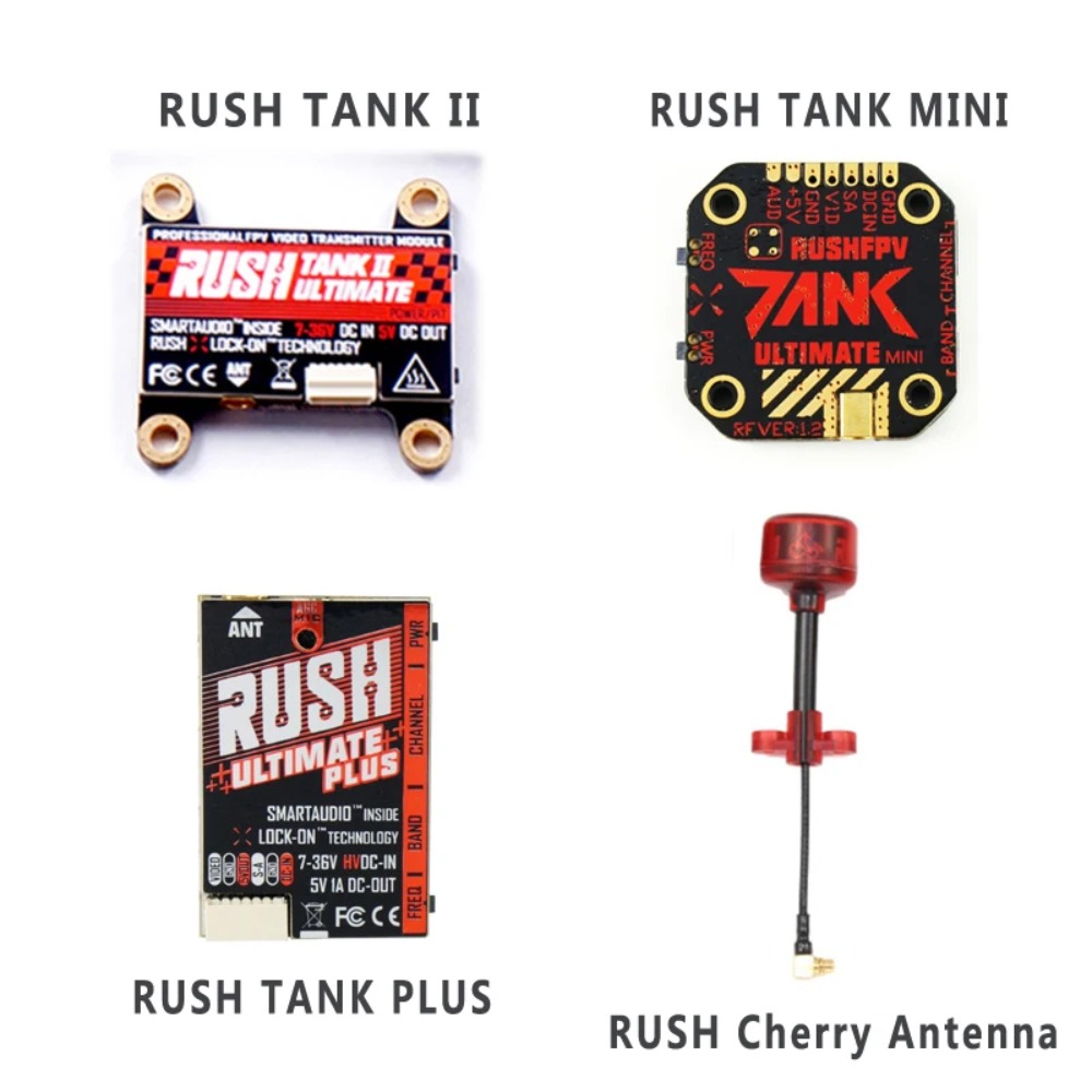 RUSH TANK Ultimate II/Mini/PLU - Vtx Video Transmitter recensie en prijs