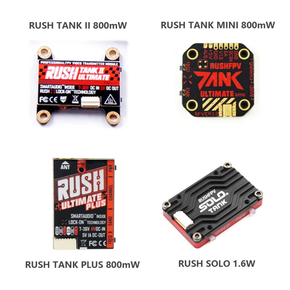RUSH TANK Ultimate II/Mini/PLU - Vtx Video Transmitter recensie en prijs