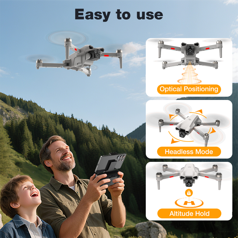 NIEUWE Hot L017 Pro Drone Bors - Drone Rc Pro 2 recensie en prijs