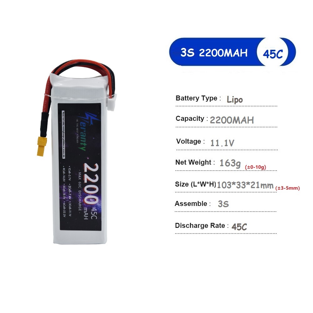 11.1V LiPo Batterij 3S 1500mAh - Drone Carrera Rc recensie en prijs