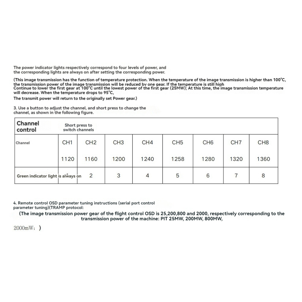 AS96-1.2G 2W VTX 8CH 2000Mw FP - Vtx Video Transmitter recensie en prijs