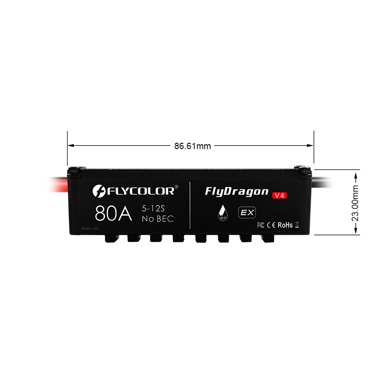 Flycolor FlyDragon 80A V4 ESC  - Drone Rc V4 recensie en prijs