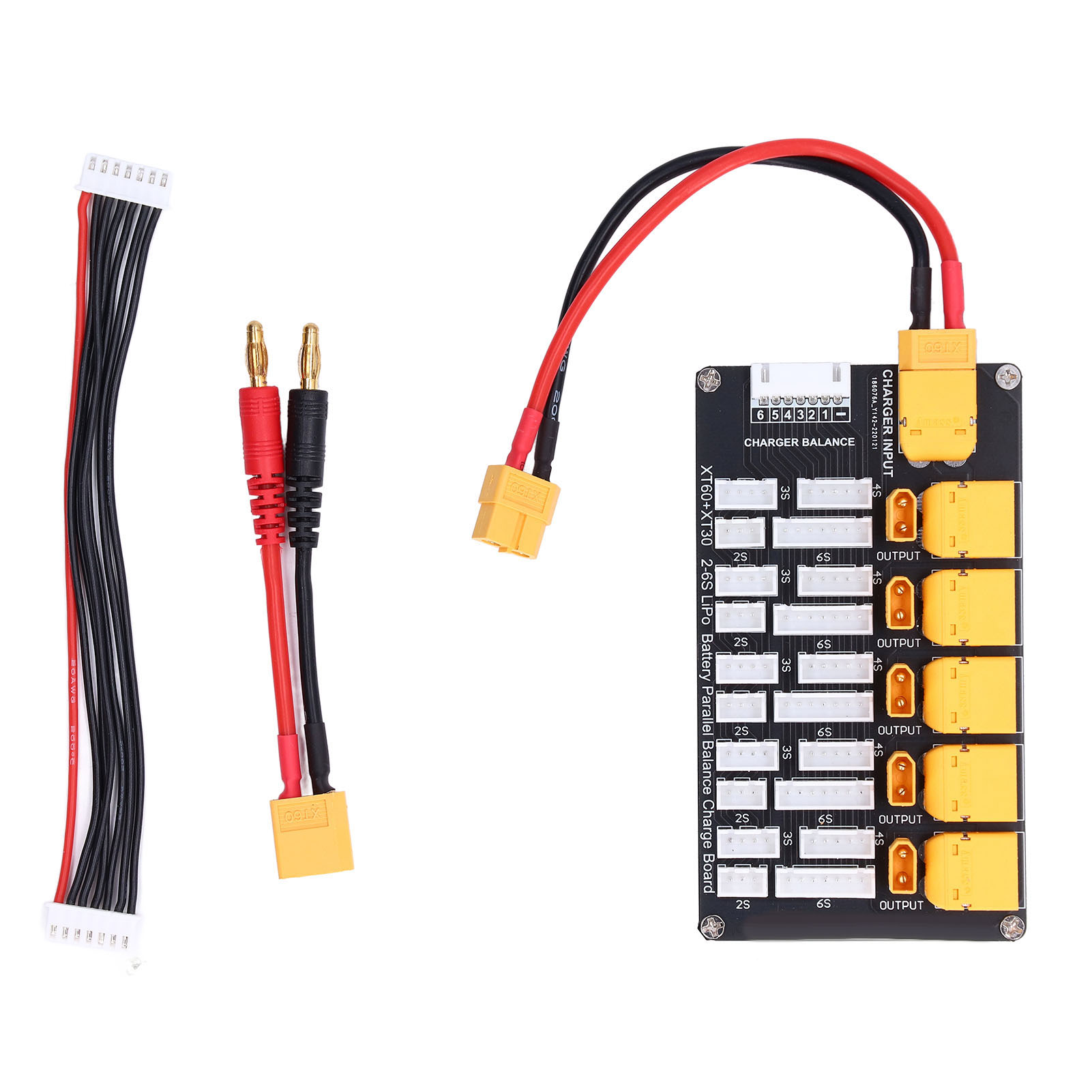 Batterijoplaadbord Parallel XT - Lipo Parallel Charging Board recensie en prijs